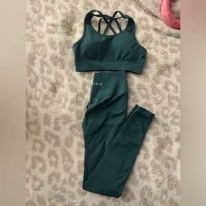 Alphalete amplify set teal